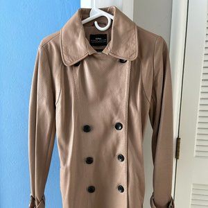 Barbour Range Rover Collection Women's Leather Trench Coat- US Size 8